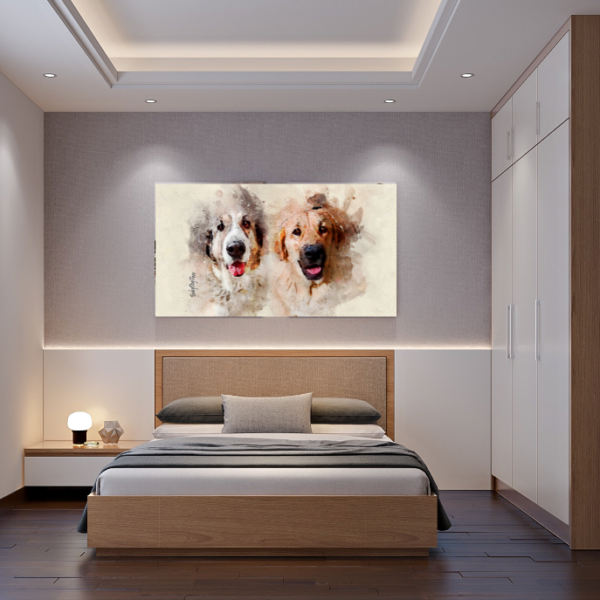 Retrato HOMENAJE Gran Tamaño (90*120 cm)