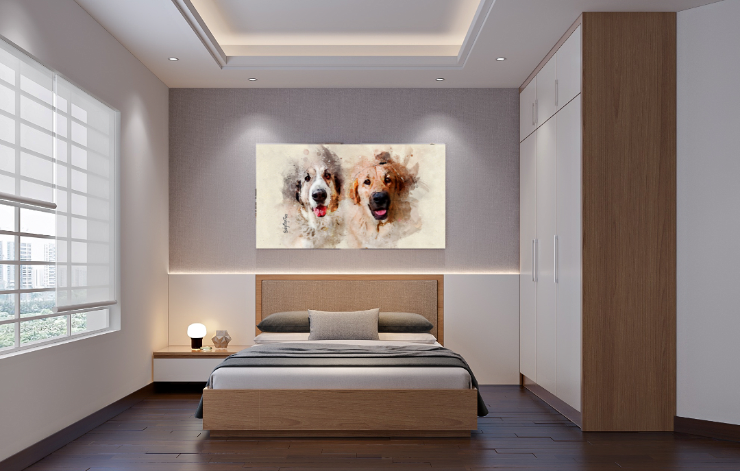 Retrato HOMENAJE Gran Tamaño (90*120 cm)